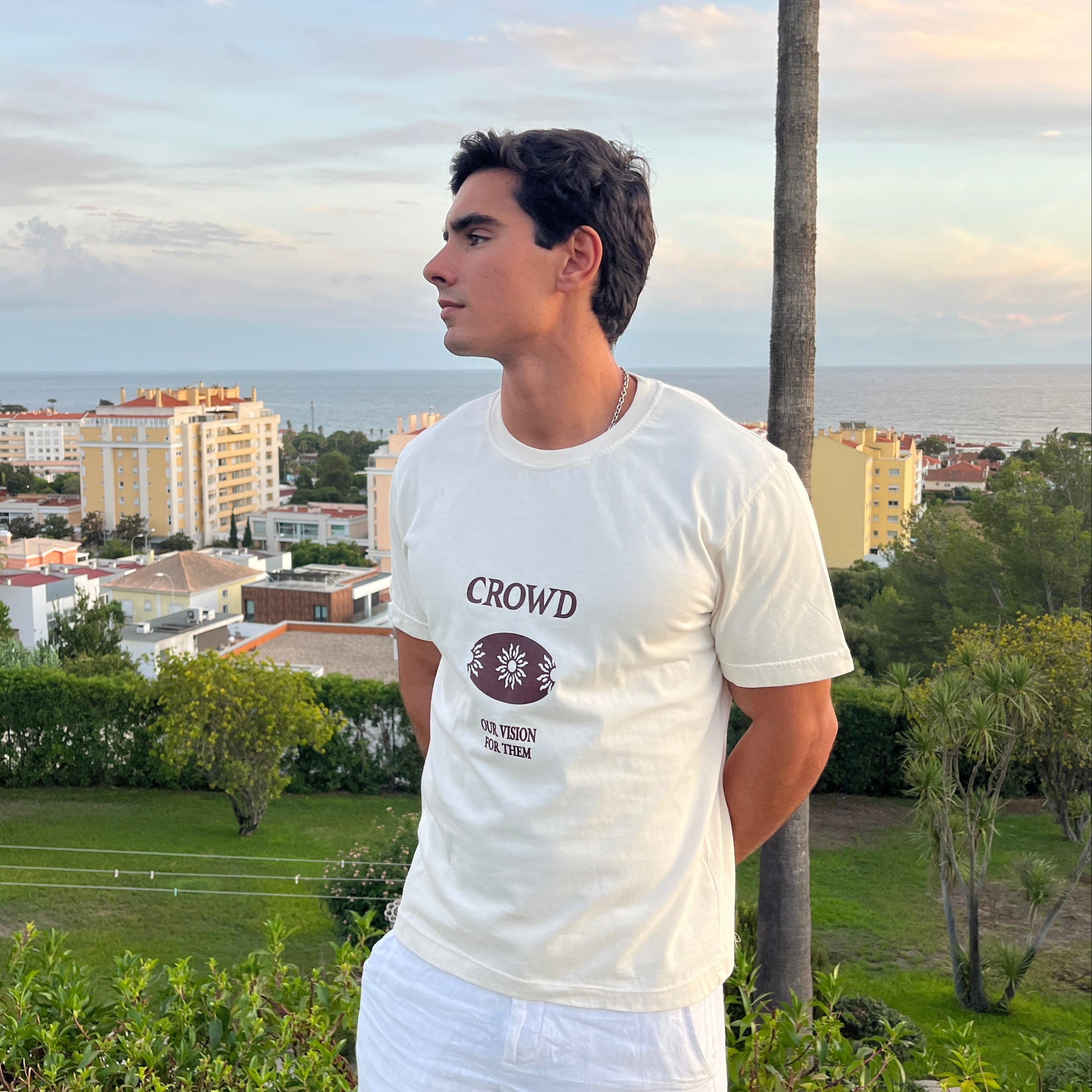 Cream T-shirt