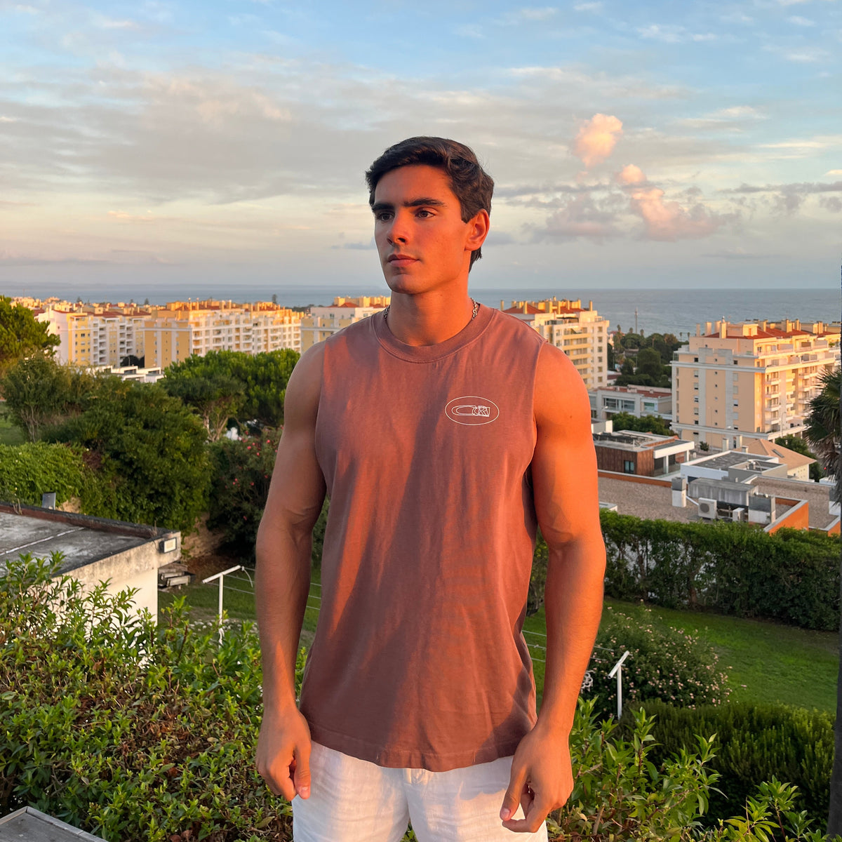 Brown Tank Top