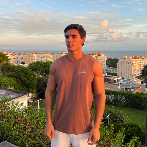 Brown Tank Top